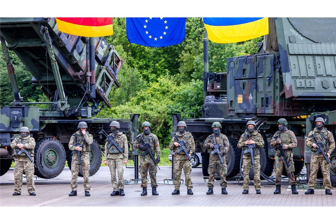 Die Ausbildung ukrainischer Soldaten steht besonders im Fokus russischer Geheimdienste. (Archivfoto)