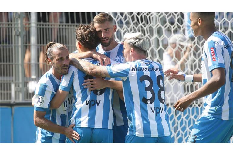 Die Blauen wollen in Göppingen den ersten Auswärtssieg der Saison.