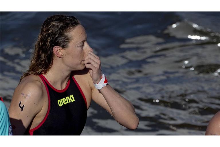 Die deutsche Freiwasserschwimmerin Leonie Beck ist erkrankt.