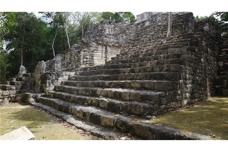 Die entdeckte Maya-Siedlung liegt in der Nähe der großen Maya-Stätte von Calakmul, die hier im Bild zu sehen ist. (Archivbild)