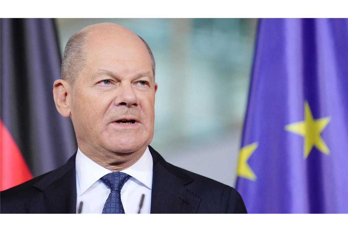 Die EU habe ökonomisches Gewicht und könne selbstbewusst agieren, betont Scholz. (Archivbild)