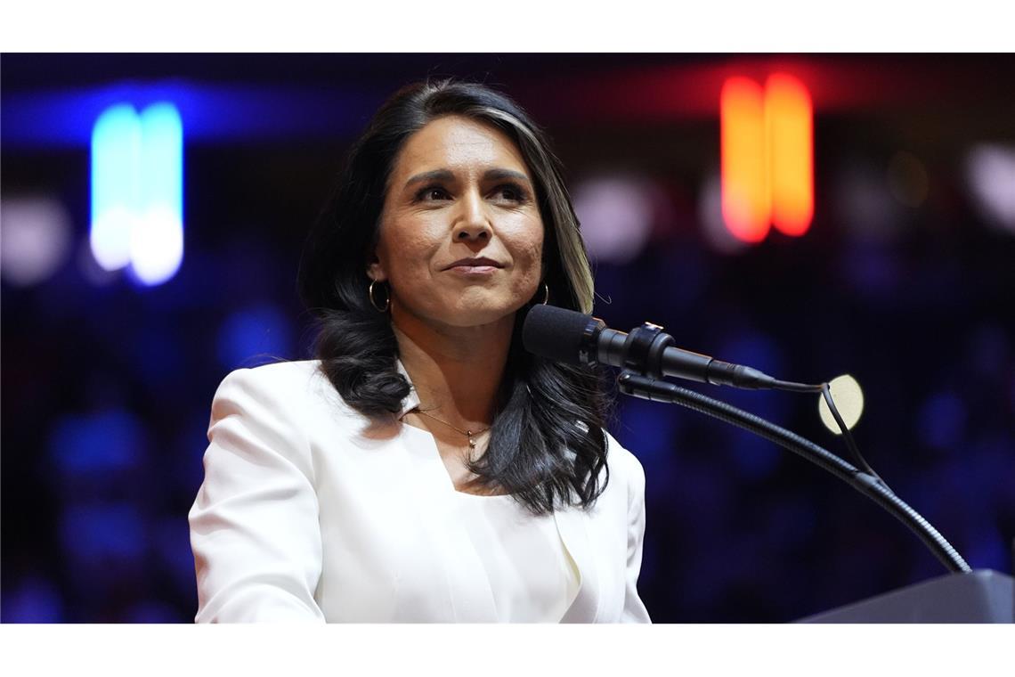 Die Ex-Kongressabgeordnete Tulsi Gabbard wird Geheimdienstkoordinatorin. (Archivbild)