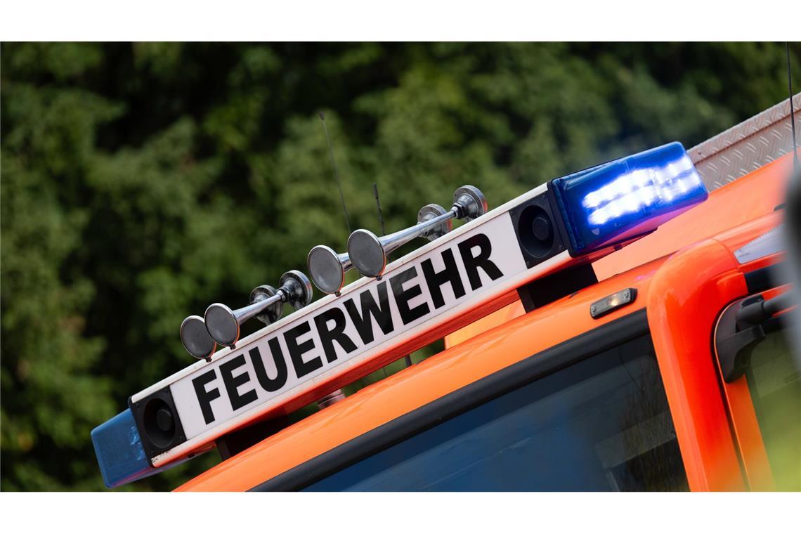 Die Feuerwehr sicherte den Gefahrenbereich ab und nahm die Flüssigkeit mit Spezialbindemittel auf (Symbolbild).