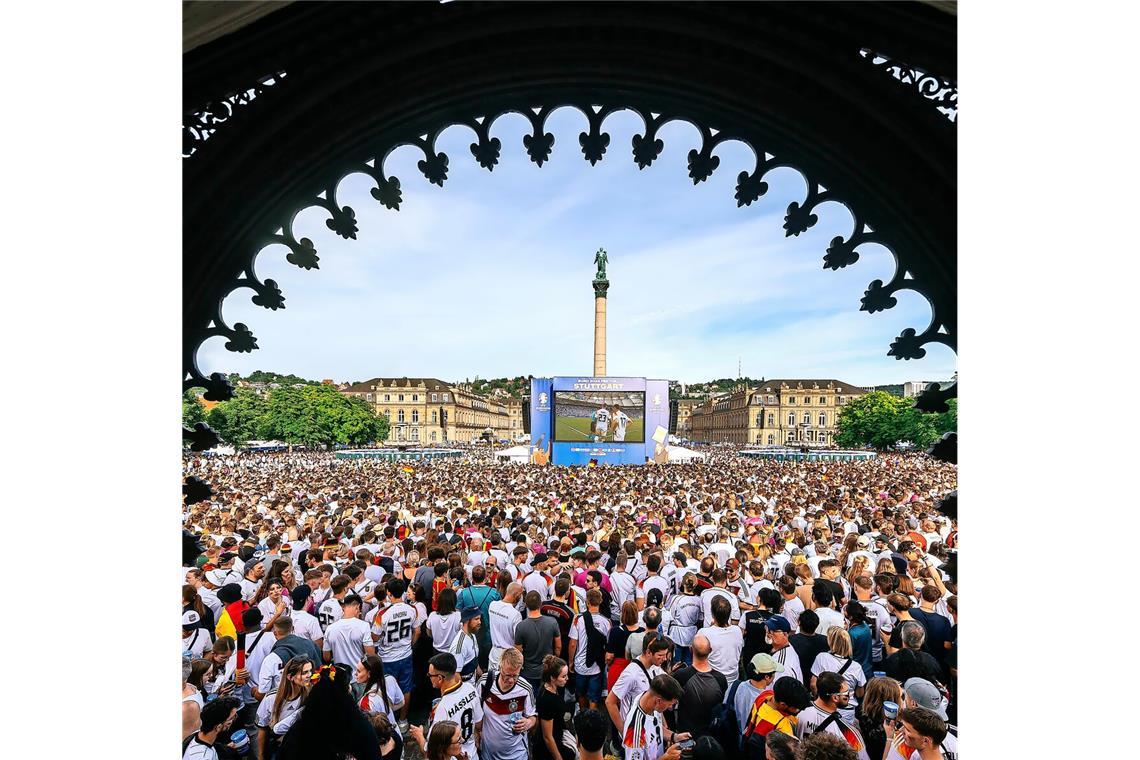 Die Fußball-EM hat den Tourismus in Stuttgart beflügelt.