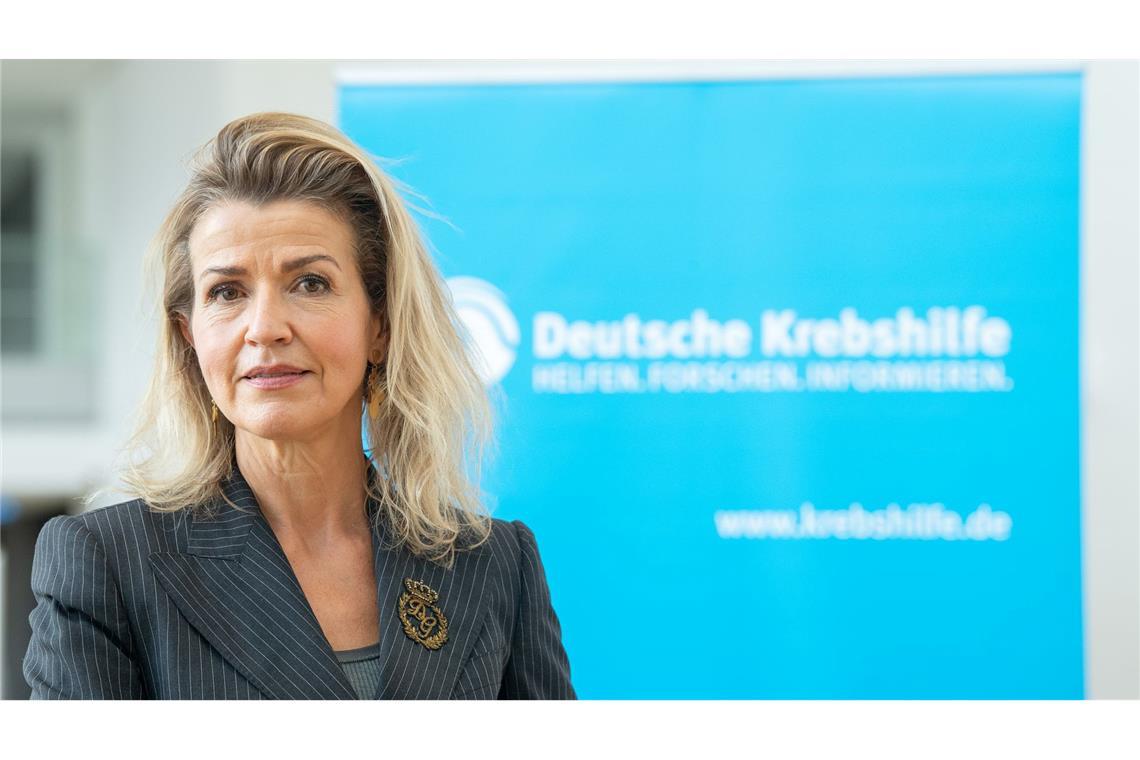 Die Geigerin Anne-Sophie Mutter ist heute Präsidentin der Deutschen  Krebshilfe.