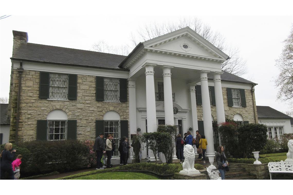 Die Graceland-Ranch: Eine Amerikanerin wollte die Familie Presley offenbar um Millionen betrügen - sie versuchte, die Eigentumsrechte am ehemaligen Wohnsitz von Elvis Presley zu stehlen (Archivfoto).