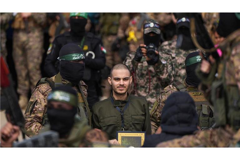 Die Hamas nutzte die Übergaben wieder für eine Machtdemonstration.