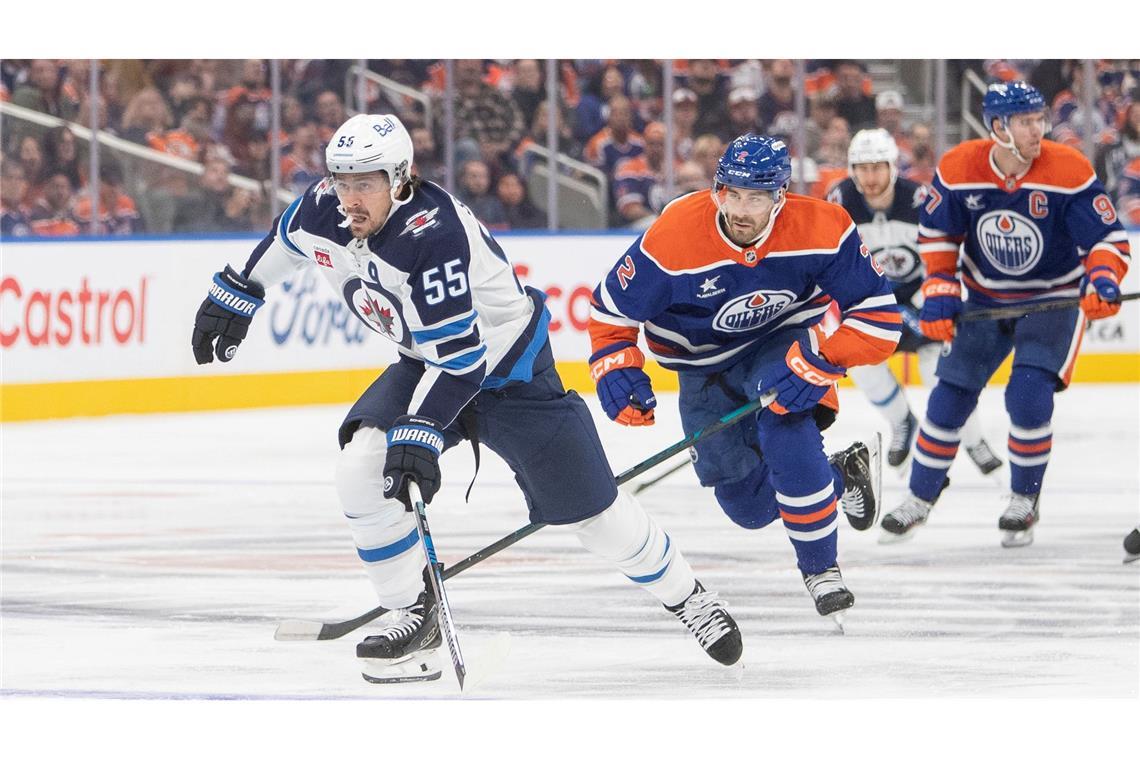 Die Jets voraus, die Oilers hinterher - so lief das zum Start in die NHL-Saison zu oft aus Sicht von Leon Draisaitls Team.