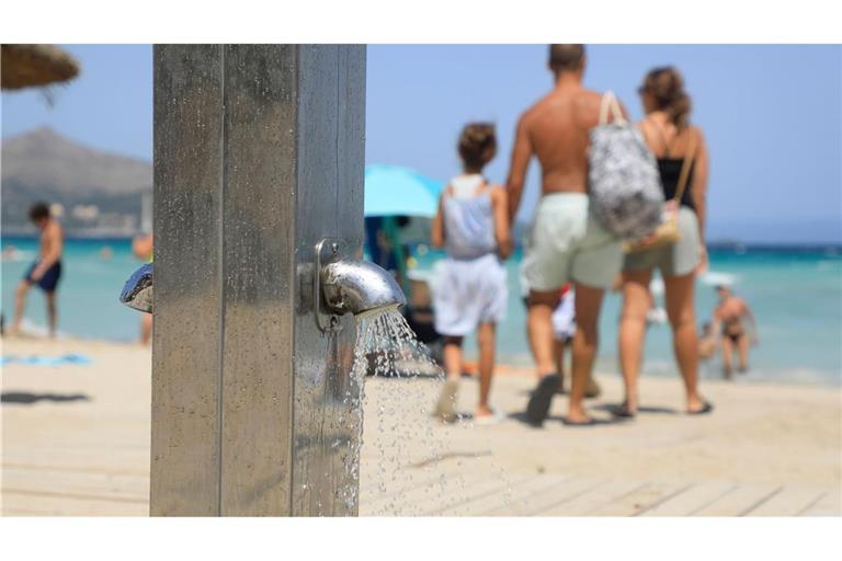 Die jüngste Hitzewelle brachte Einheimische und Touristen auf Mallorca ins Schwitzen. Archivbild