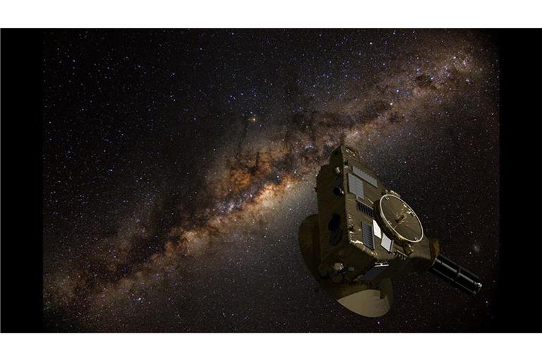 Die Nasa-Raumsonde „New Horizons“ hat vom bisher fernsten Standort im Sonnensystem aus gemessen, wie dunkel das Weltall ist.