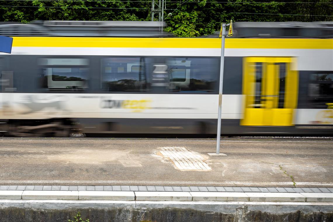 Die Polizei sucht Zeugen zu dem Vorfall im Zug. Symbolfoto: Alexander Becher