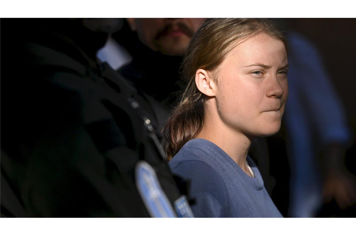 Die schwedische Aktivistin Greta Thunberg ist bei einem propalästinensischen Protest in der dänischen Hauptstadt Kopenhagen festgenommen worden. (Archivbild)