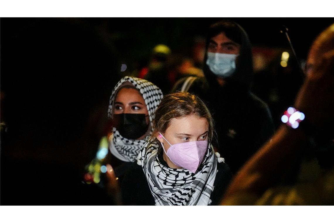 Die schwedische Aktivistin hatte an einem propalästinensischen Protestcamp in Dortmund teilgenommen.