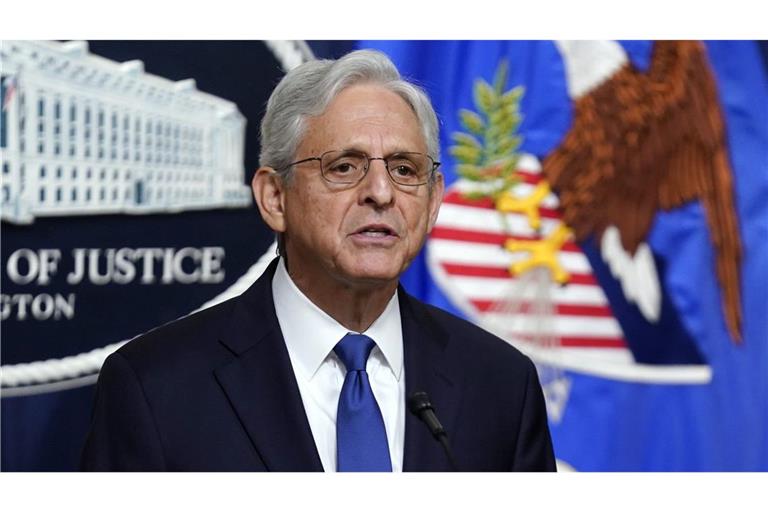 Die USA belegten mehrere Personen und Organisationen mit Sanktionen, wie das Finanzministerium und Justizminister Merrick Garland in Washington mitteilten.