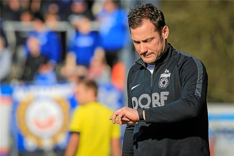 Die Zeit von Markus Lang als Trainer bei der A-Jugend der SG Sonnenhof Großaspach ist abgelaufen. Foto: A. Becher