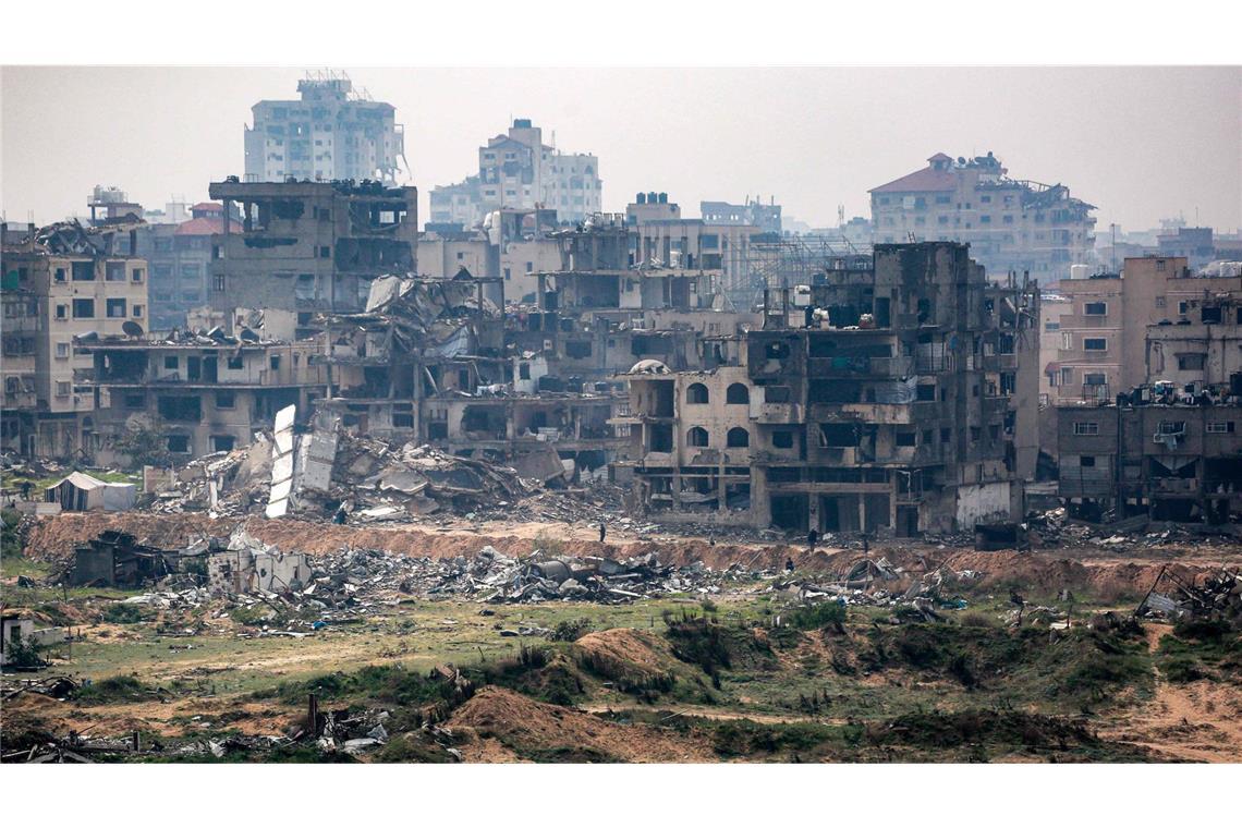 Die Zerstörung im Gazastreifen ist groß.