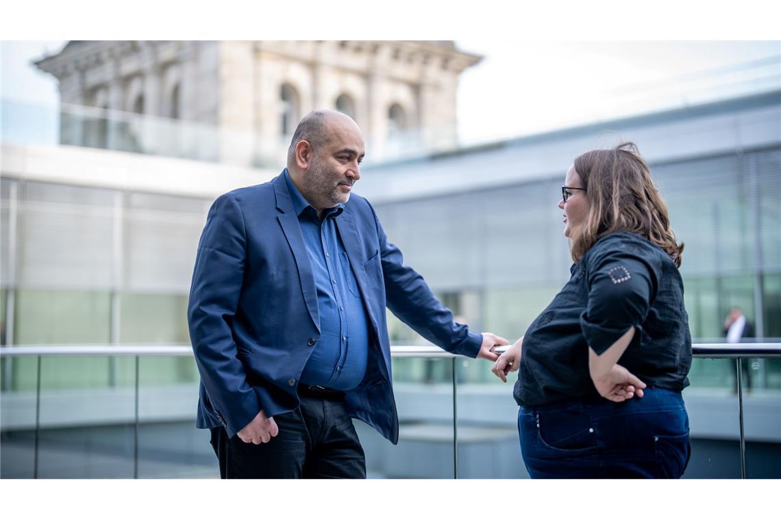 Die Zusammenarbeit zwischen den scheidenden Co-Vorsitzenden, Ricarda Lang und Omid Nouripour, lief insgesamt gut. Das war bei früheren Co-Vorsitzenden der Partei nicht immer der Fall. (Archivfoto)