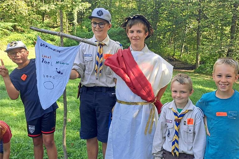 Diese jungen Legionäre konnten den Kaiser ausfindig machen und befreien. Foto: Royal Rangers