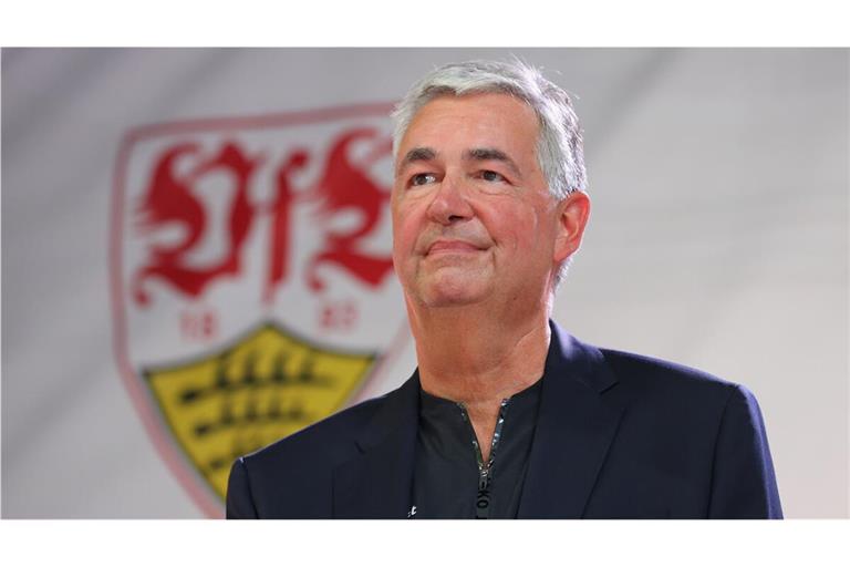 Dietmar Allgaier ist bis zum Frühjahr 2025 Präsident des VfB Stuttgart, dann konzentriert er sich wieder auf seinen Job als Landrat des Kreises Ludwigsburg.