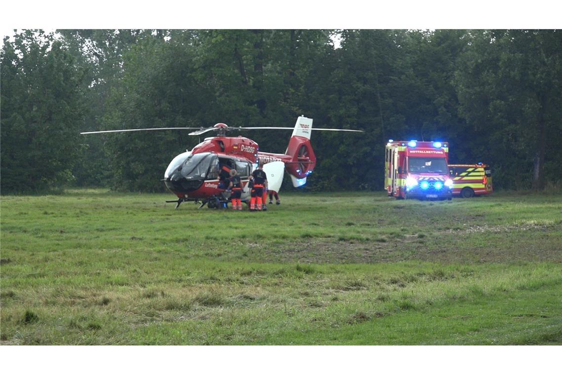 Ein Blitz hat eine Familie in Delmenhorst getroffen. (Archivbild)