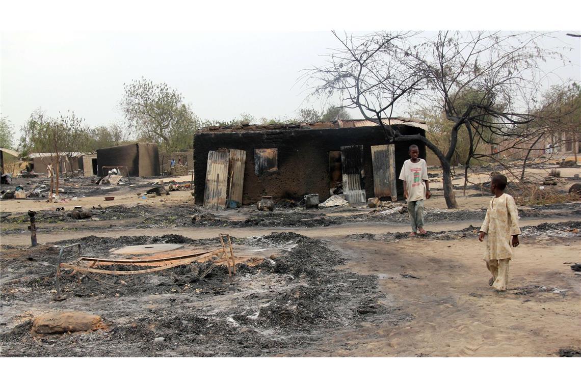 Ein Dorf in Nigeria wurde von mutmaßlichen Boko-Haram-Terroristen angegriffen. (Archivbild)