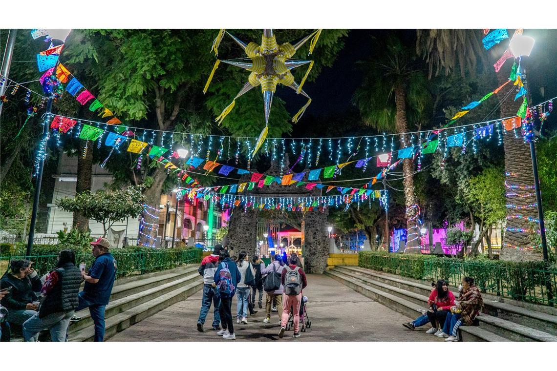 Ein Highlight für Jung und Alt: Weihnachts-Posadas in Mexiko-Stadt.