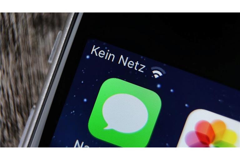 Ein nur mit WLAN verbundenes Smartphone hat kein Mobilfunk-Netz.