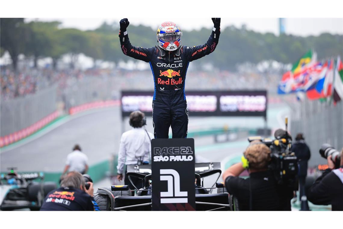 Eine Leistung aus einer eigenen Welt von Max Verstappen.