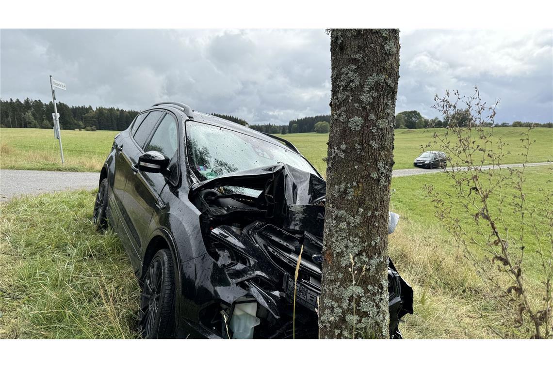 Eine Mutter und ihre drei Kinder werden bei dem Unfall verletzt.