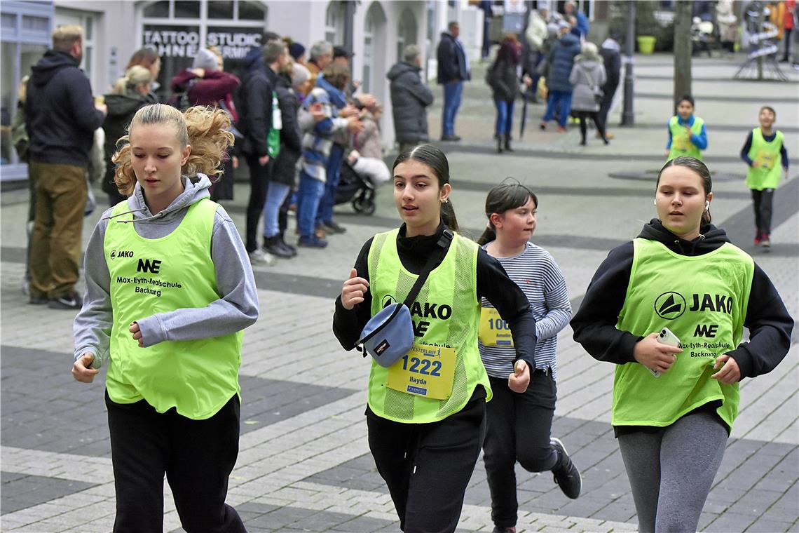 Eine Runde mit 2,5 Kilometern gilt es beim Minimarathon zu bewältigen.