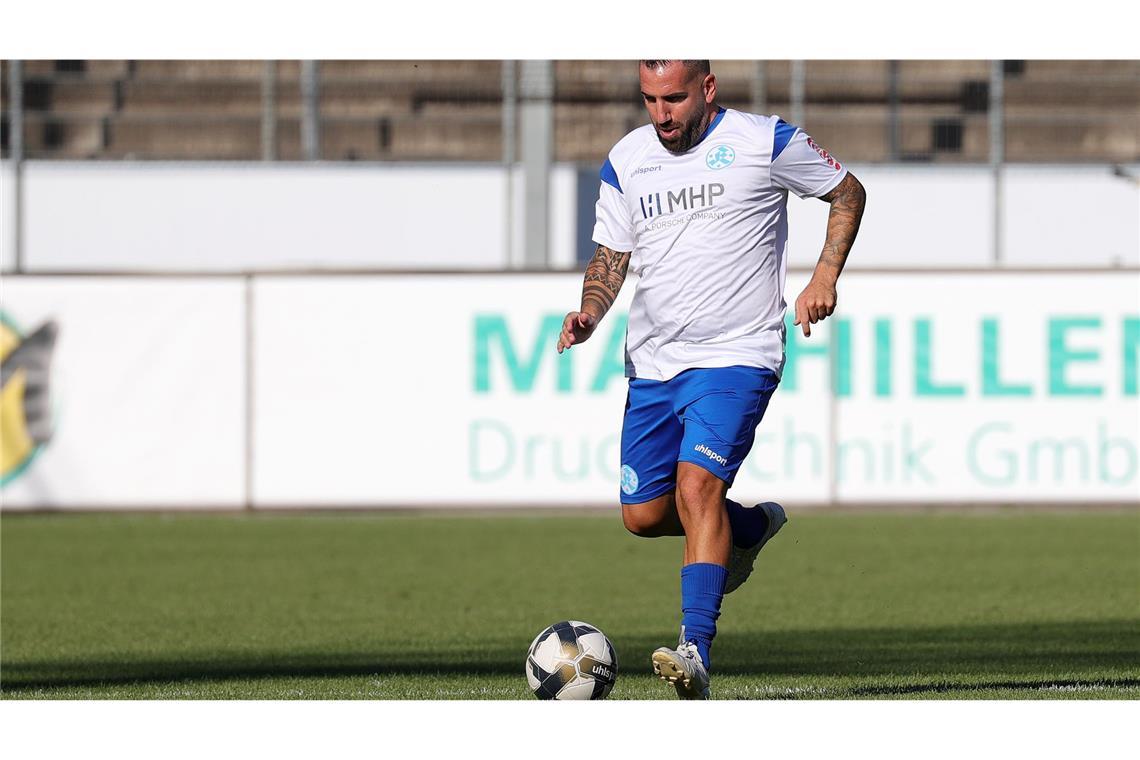 Enzo Marchese zog früher im Mittelfeld die Fäden, jetzt kümmert er sich bei den Kickers um die Sponsoren.