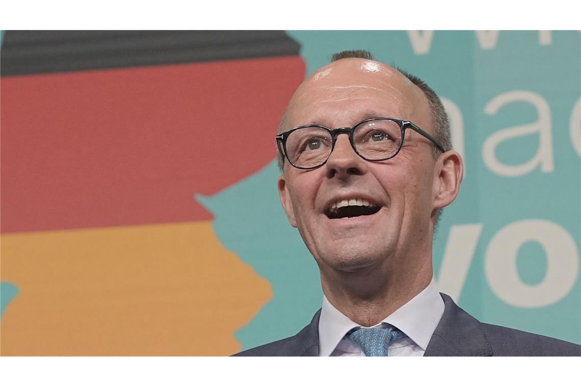 Er dürfte der nächste Kanzler werden: Friedrich Merz.