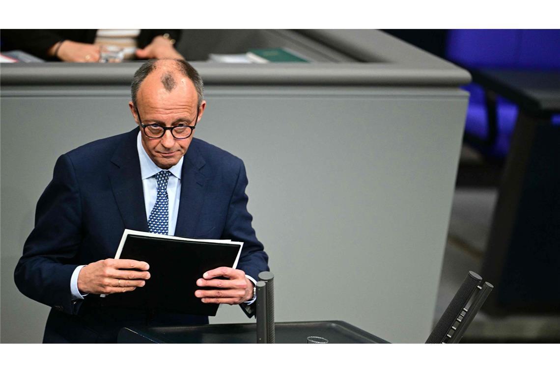 Er will Kanzler werden: Friedrich Merz.