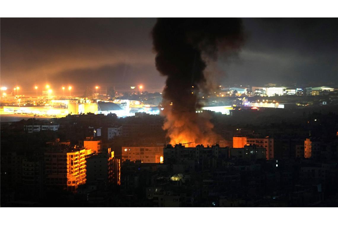 Erneut wird Libanons Hauptstadt Beirut zum Ziel von Angriffen.