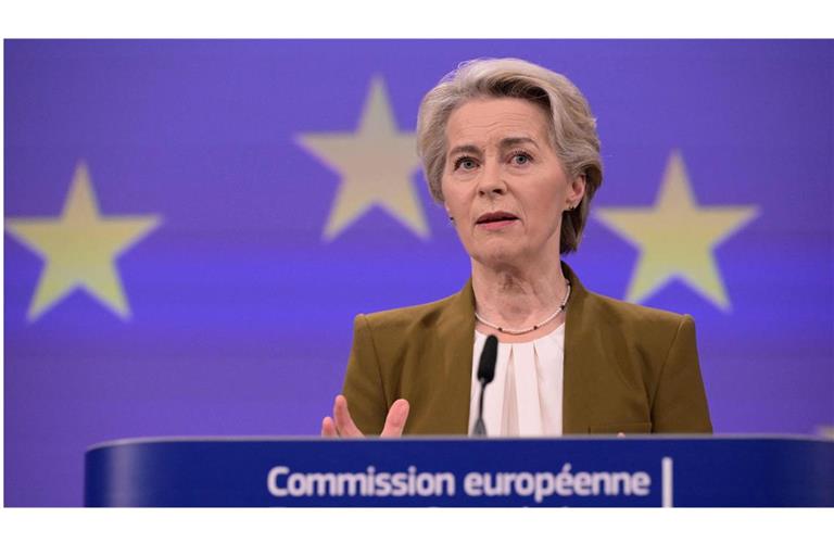 EU-Kommissionspräsidentin Ursula von der Leyen beglückwünscht Donald Trump zu seinem Sieg. Doch sie weiß, dass auf Europa schwere Zeiten zukommen.