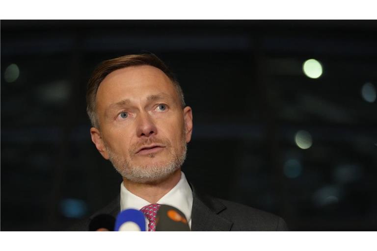 Ex-Finanzminister Christian Lindner schoss scharf gegen Scholz.