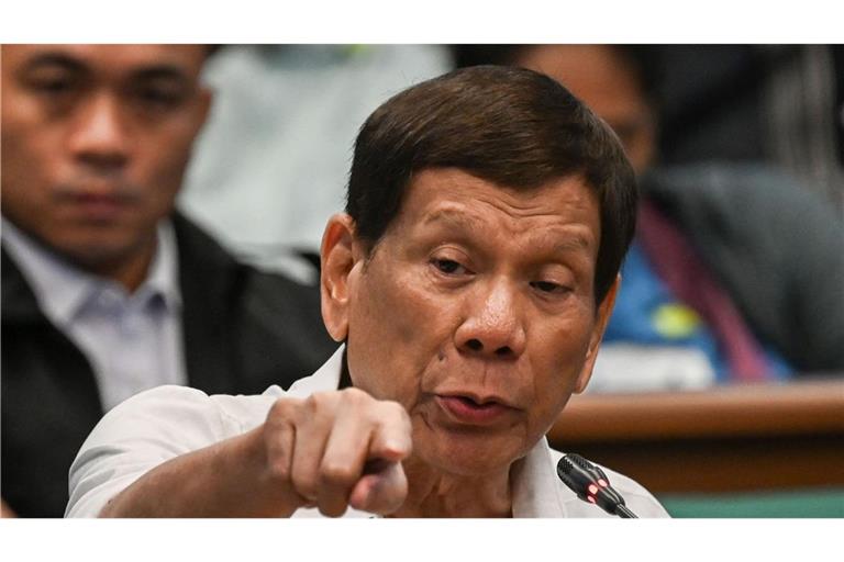 Ex-Präsident Rodrigo Duterte (Archivbild)