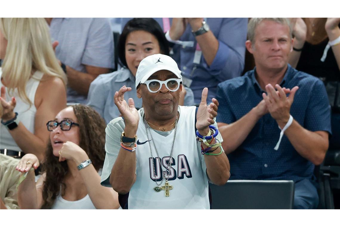 Feuert die US-Turnerinnen an: Star-Regisseur Spike Lee.