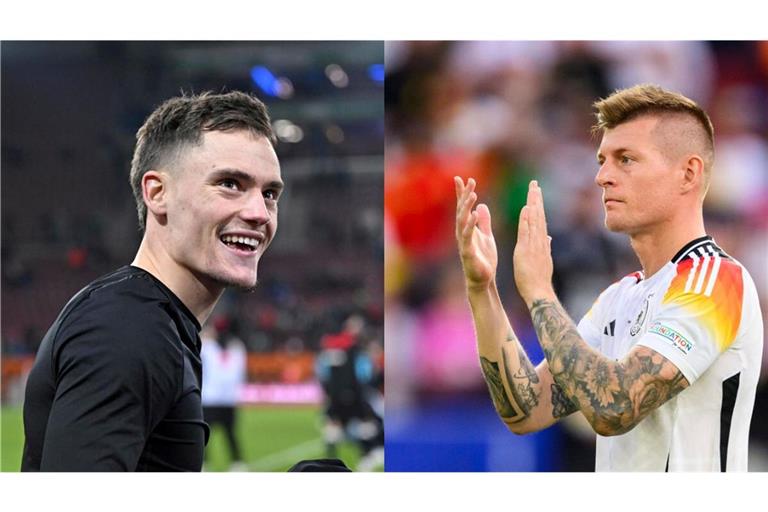 Flori Wirtz und Toni Kroos sind für den Weltfußballer des Jahres nominiert. (Archivbilder)