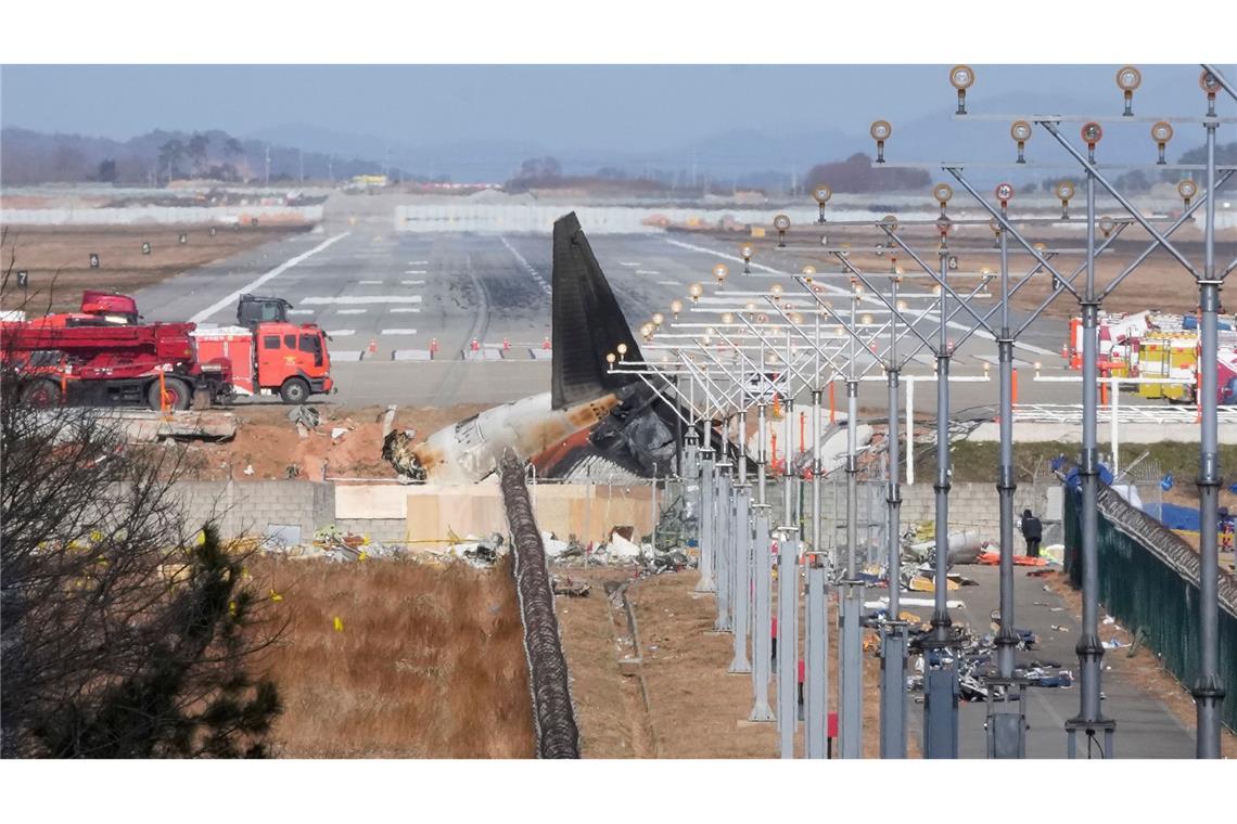 Flug 7C2216 meldete vor der Bruchlandung einen Vogelschlag.