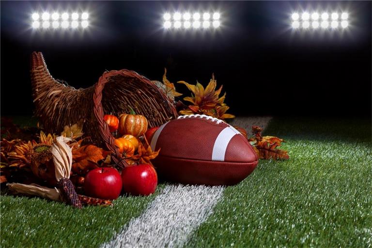 Football ist für viele US-Amerikaner eine Thanksgiving-Tradition.