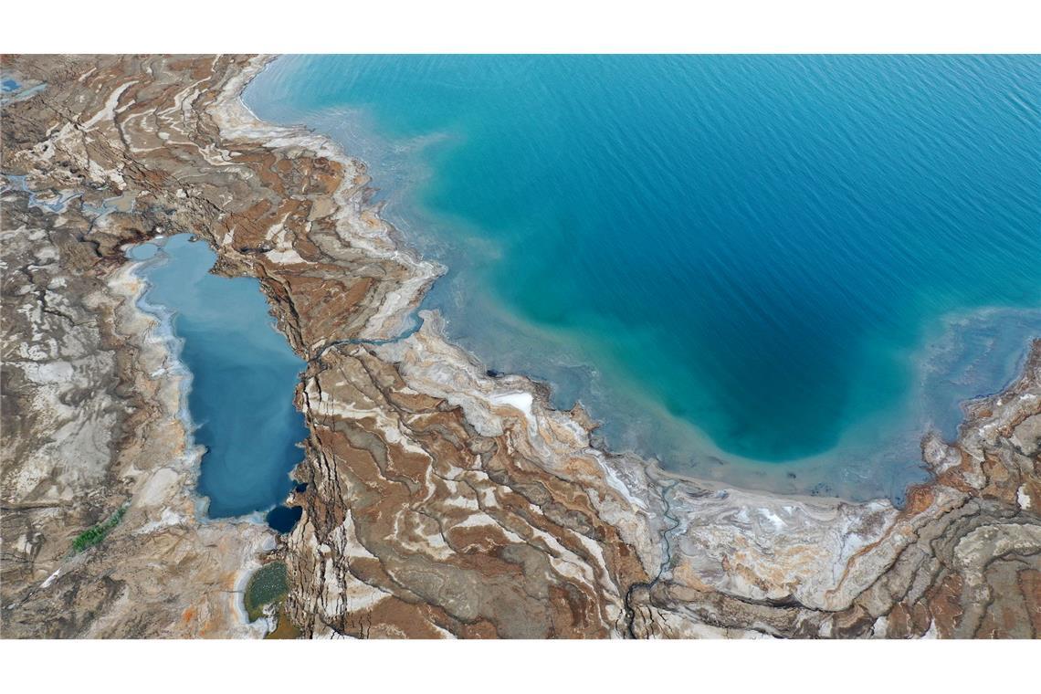 Forscher entdecken meterhohe Schlote im Toten Meer (Archivbild).