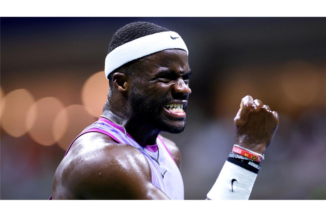 Frances Tiafoe wird vom Publikum für seine spektakuläre Spielweise geliebt.