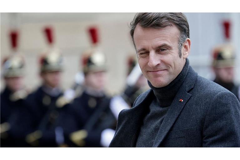 Frankreichs Präsident Macron will zügig einen neuen Premierminister ernennen. (Archivbild)