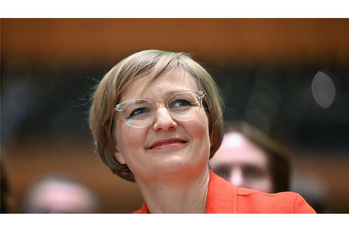 Franziska Brantner beim Parteitag der baden-württembergischen Grünen in Reutlingen.