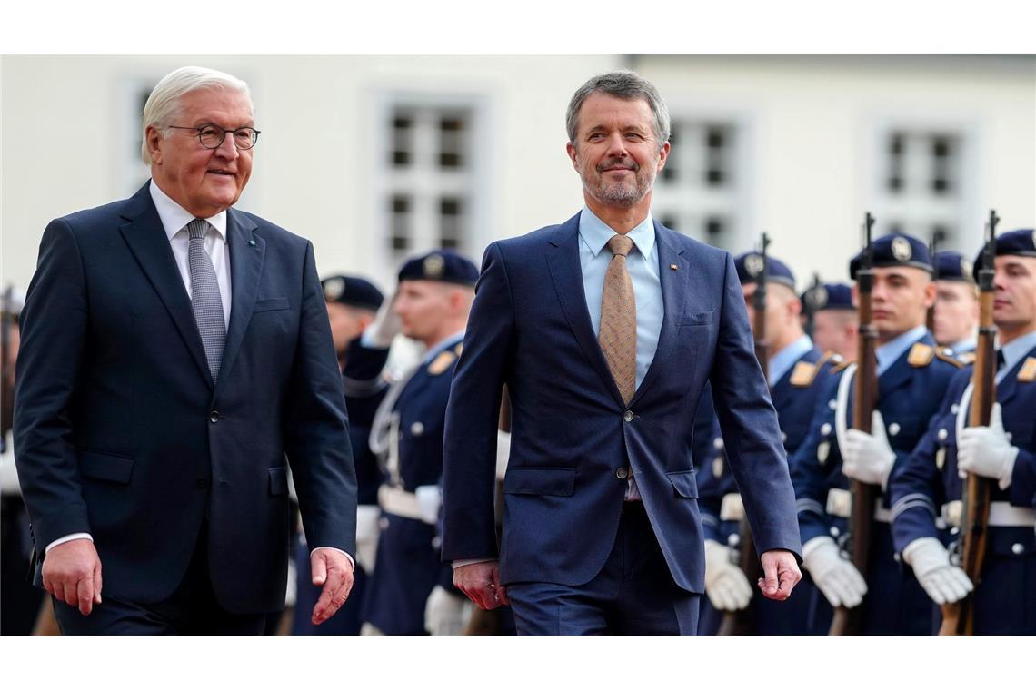 Frederik X. hatte den Thron im Januar von seiner Mutter Margrethe übernommen, die nach 52 Jahren im Amt abdankte.