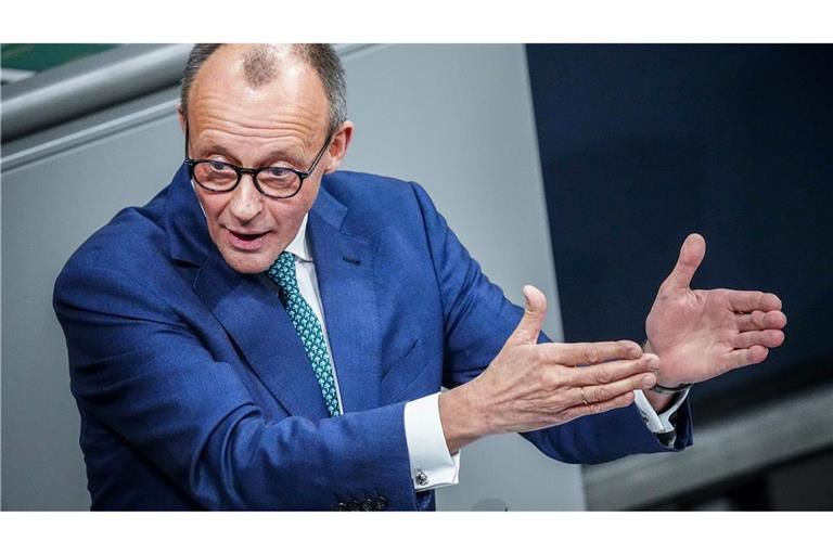 Friedrich Merz zieht für Gespräche mit dem BSW Grenzen. (Archivfoto)