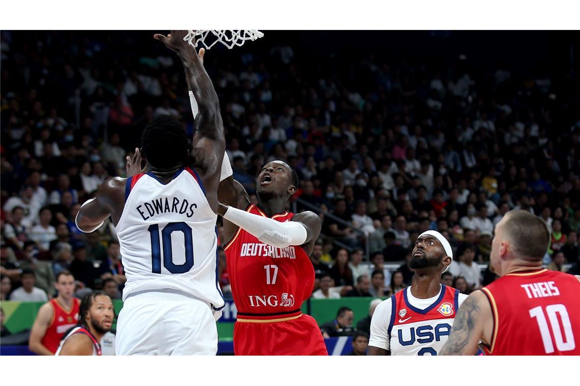 Führte Deutschland bei der WM-Überraschung an: Dennis Schröder.