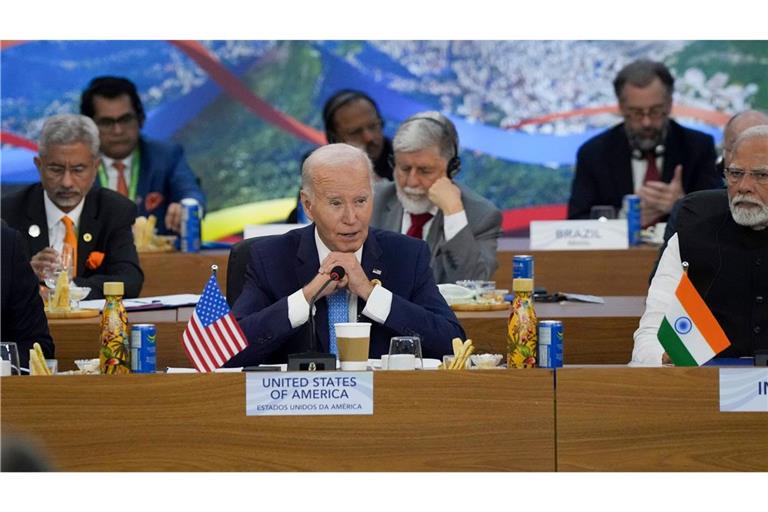 Für Biden dürfte der G20 in Rio der letzte große Gipfel als US-Präsident sein.