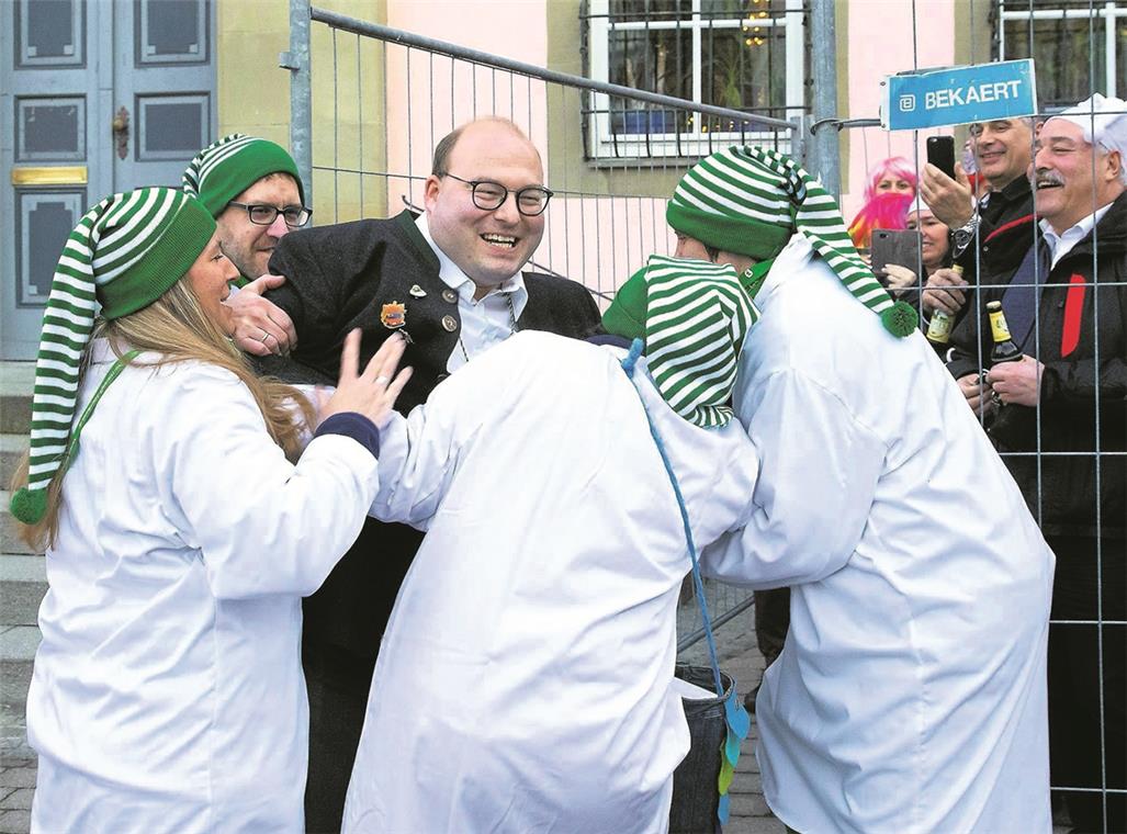 Für Bürgermeister Armin Mößner gibt es kein Zurück mehr, er muss ...